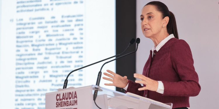 Sheinbaum: «Ya no habrá mano de la Presidenta, será un proceso muy transparente»