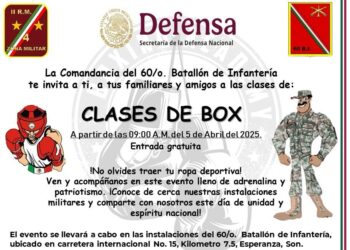 Masiva Clases de Box en el cuartel militar