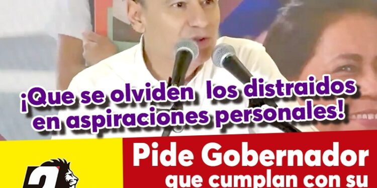 Que se olviden: Gober ADM