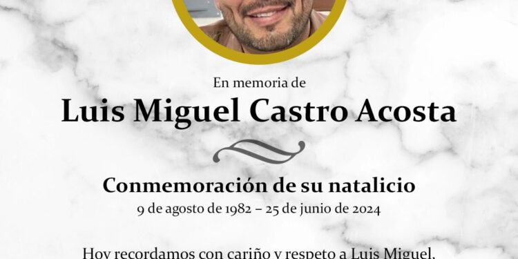 En Memoria de Luis Castro